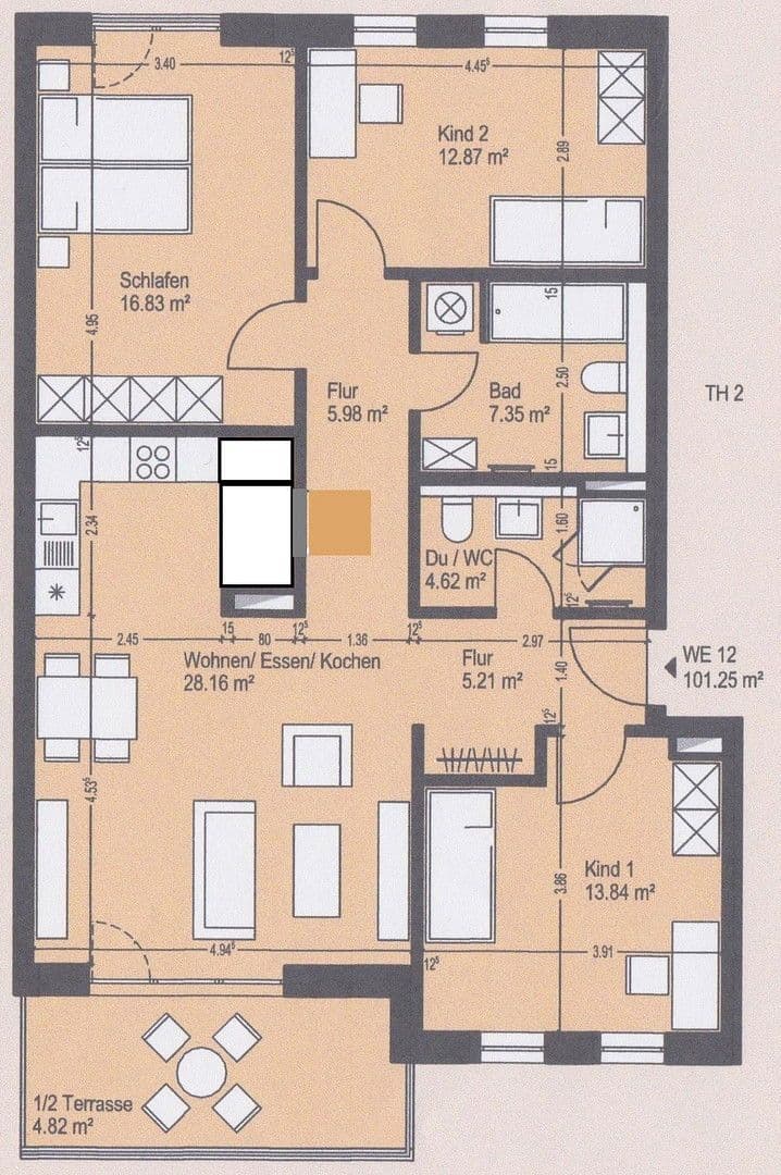 Pronájem bytu 4+1 101 m², Schweiggerweg 20, Berlin, Berlín Pronájem bytu 4+1 101 m², Schweiggerweg 20, Berlin, Berlín