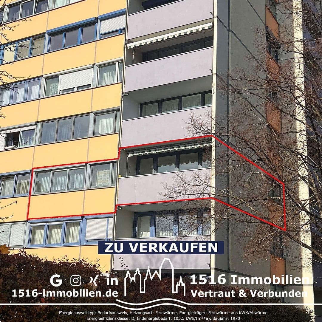 Prodej bytu 4+1 76 m², Nürnberger Straße 54, Ingolstadt, Bavorsko Prodej bytu 4+1 76 m², Nürnberger Straße 54, Ingolstadt, Bavorsko