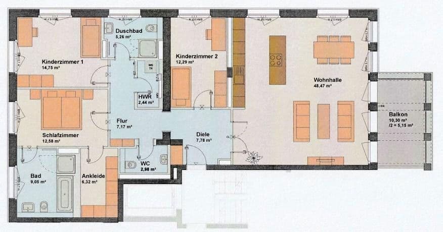 Pronájem bytu 4+1 134 m², Albrecht-Achilles-Str. 65c, Berlin, Berlín Pronájem bytu 4+1 134 m², Albrecht-Achilles-Str. 65c, Berlin, Berlín