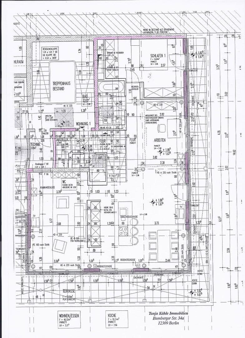 Pronájem bytu 3+1 139 m², Frankfurter Tor 4, Berlin, Berlín Pronájem bytu 3+1 139 m², Frankfurter Tor 4, Berlin, Berlín
