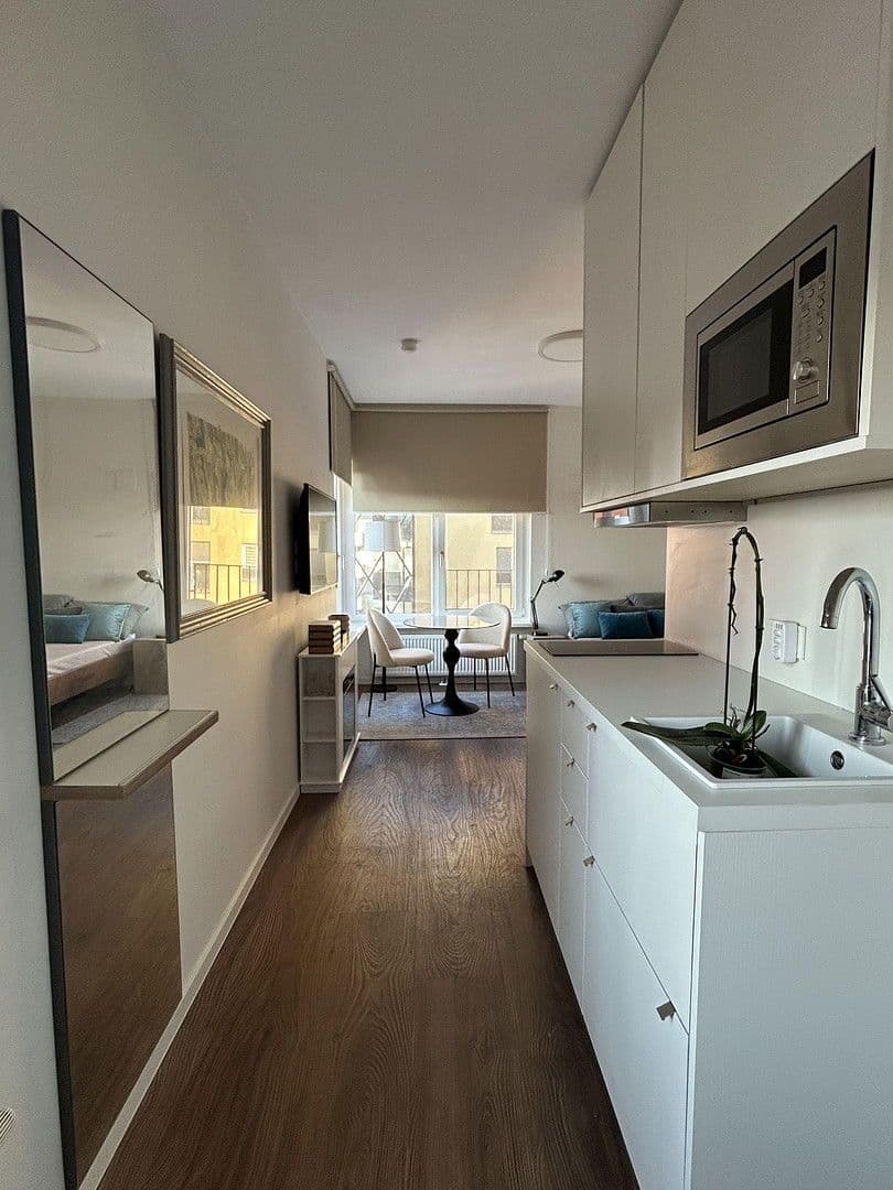 Pronájem bytu 1+1 25 m², Lehrter 24B, Berlin, Berlín Pronájem bytu 1+1 25 m², Lehrter 24B, Berlin, Berlín