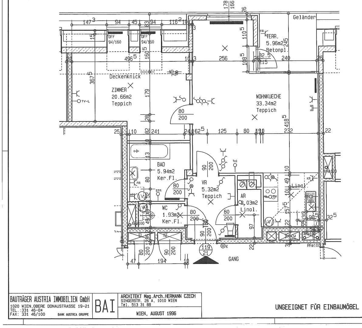 Pronájem bytu 2+1 69 m², Wien, Wien Pronájem bytu 2+1 69 m², Wien, Wien