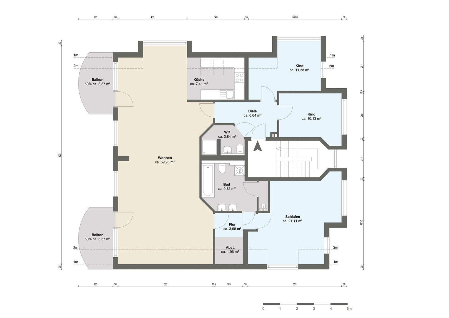Prodej bytu 4+1 142 m², Berlin, Berlín Prodej bytu 4+1 142 m², Berlin, Berlín