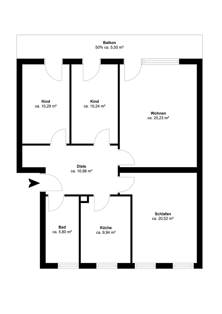 Prodej bytu 4+1 98 m², Burghausen, Bavorsko Prodej bytu 4+1 98 m², Burghausen, Bavorsko