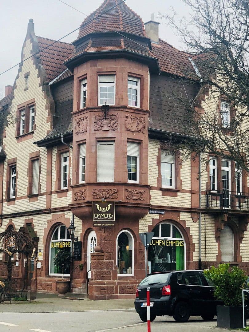 Pronájem bytu 2+1 60 m², Hauptstraße 115, Mannheim, Bádensko-Württembersko Pronájem bytu 2+1 60 m², Hauptstraße 115, Mannheim, Bádensko-Württembersko