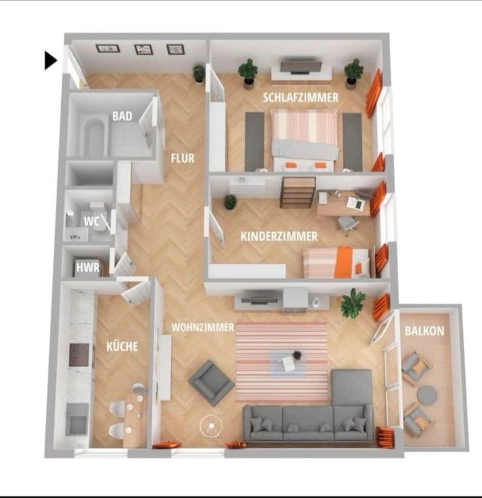 Prodej bytu 3+kk 80 m², Oberboihingen, Bádensko-Württembersko Prodej bytu 3+kk 80 m², Oberboihingen, Bádensko-Württembersko