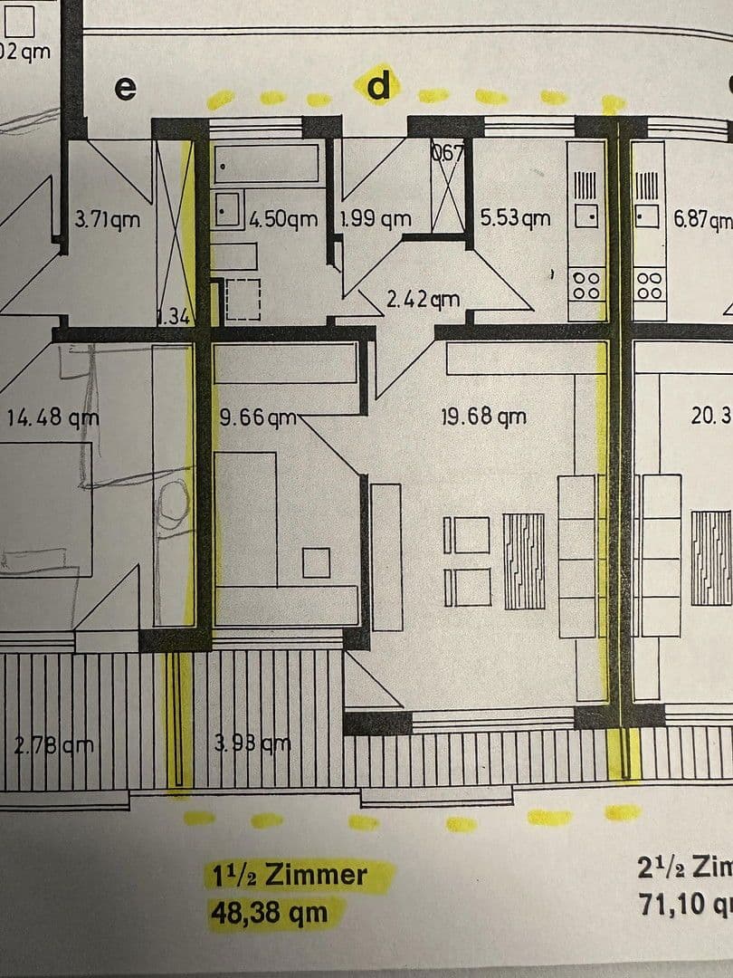 Prodej bytu 1+kk 49 m², Tölzer Straße 45, München, Bavorsko Prodej bytu 1+kk 49 m², Tölzer Straße 45, München, Bavorsko