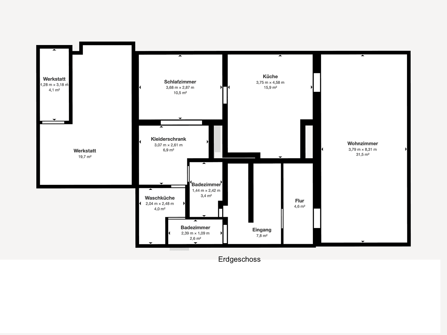 Prodej domu 170 m², pozemek 378 m², Langgasse 32, Mörfelden-Walldorf, Hessen Prodej domu 170 m², pozemek 378 m², Langgasse 32, Mörfelden-Walldorf, Hessen