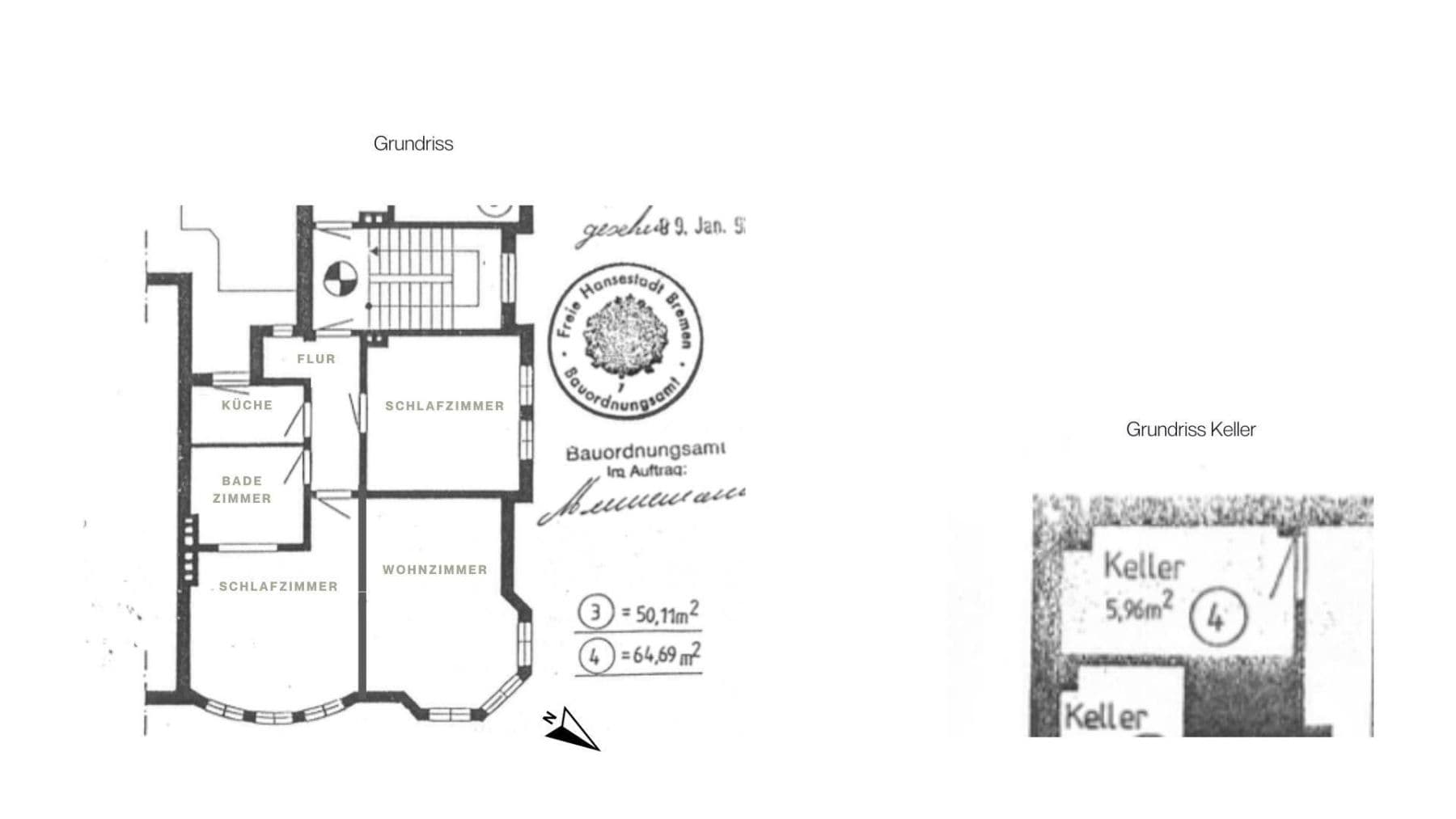 Prodej bytu 3+1 59 m², Bremen, Bremen Prodej bytu 3+1 59 m², Bremen, Bremen