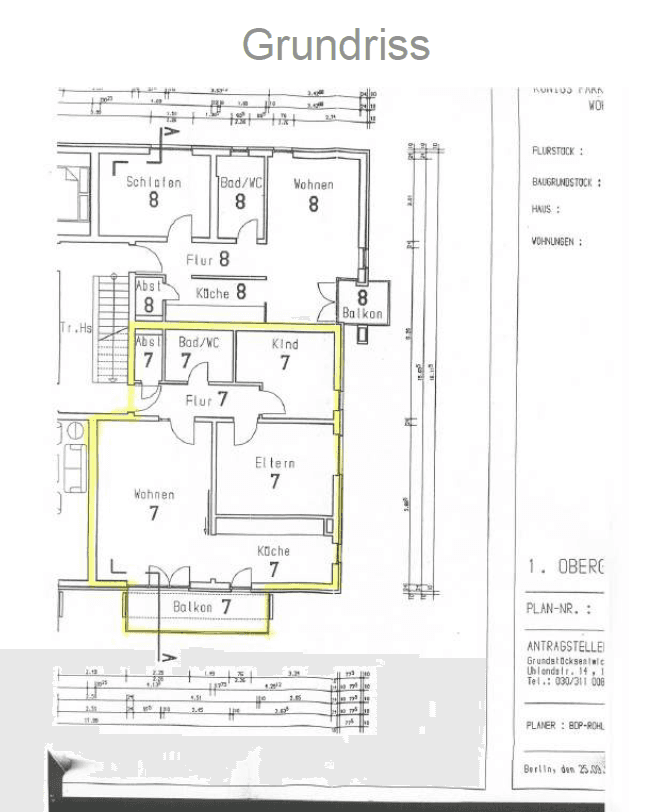 Pronájem bytu 3+1 74 m², Beethovenring 25, Königs Wusterhausen, Braniborsko Pronájem bytu 3+1 74 m², Beethovenring 25, Königs Wusterhausen, Braniborsko