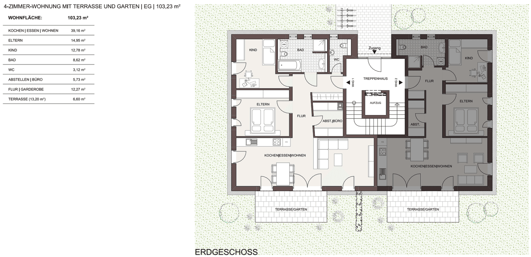 Pronájem bytu 4+1 104 m², Boschstraße 3, Heldenstein, Bavorsko Pronájem bytu 4+1 104 m², Boschstraße 3, Heldenstein, Bavorsko