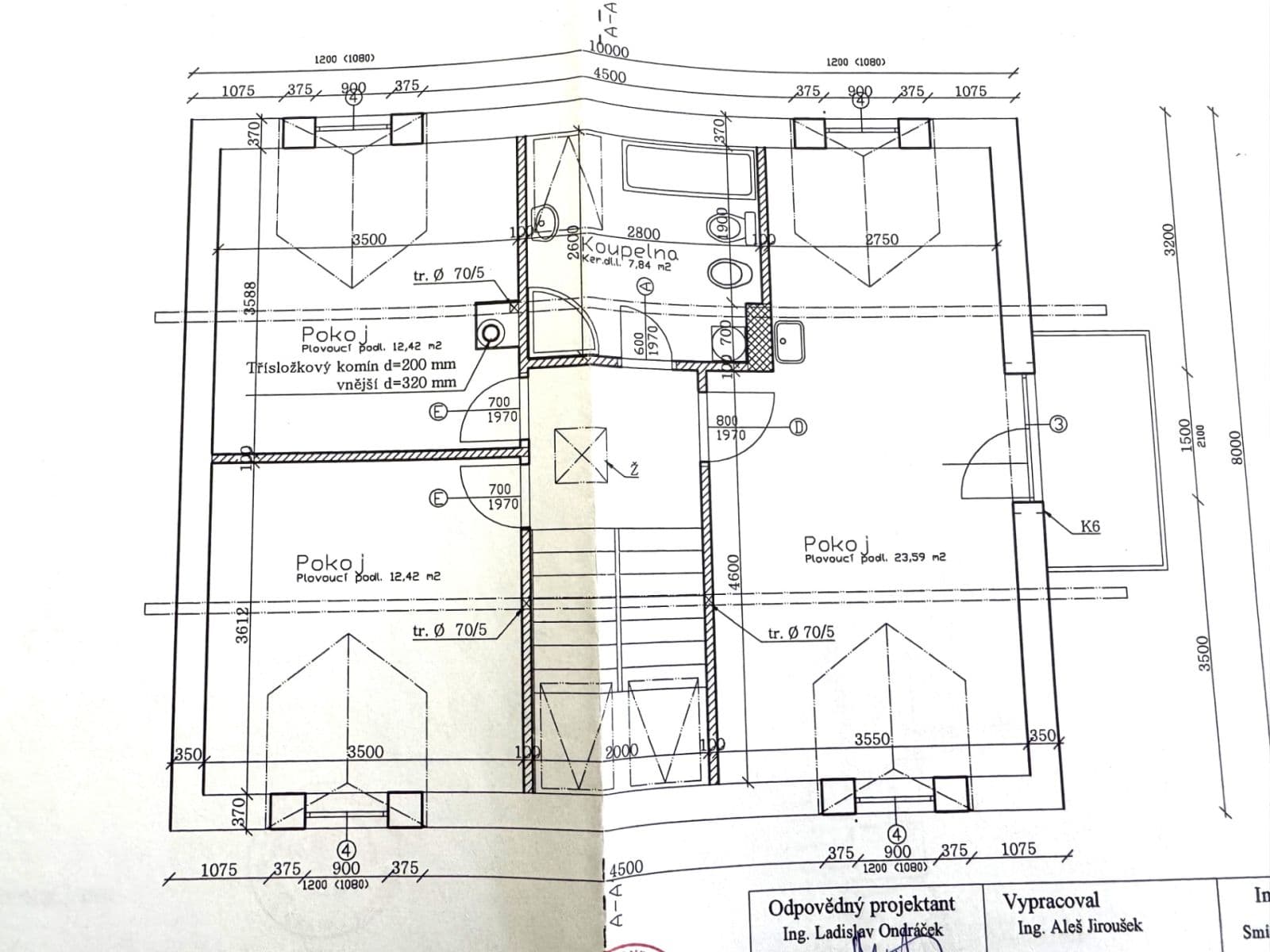 Prodej domu 160 m², pozemek 1 m², Drahotínská, Praha, Praha Prodej domu 160 m², pozemek 1 m², Drahotínská, Praha, Praha