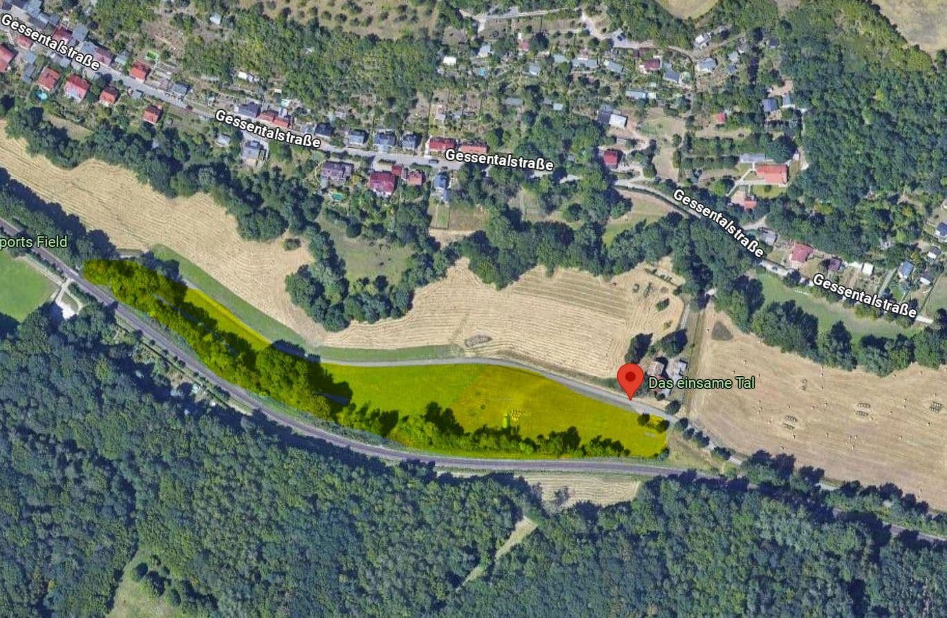 Prodej pozemku 15.894 m², Gessentalstraße, Gera, Durynsko Prodej pozemku 15.894 m², Gessentalstraße, Gera, Durynsko