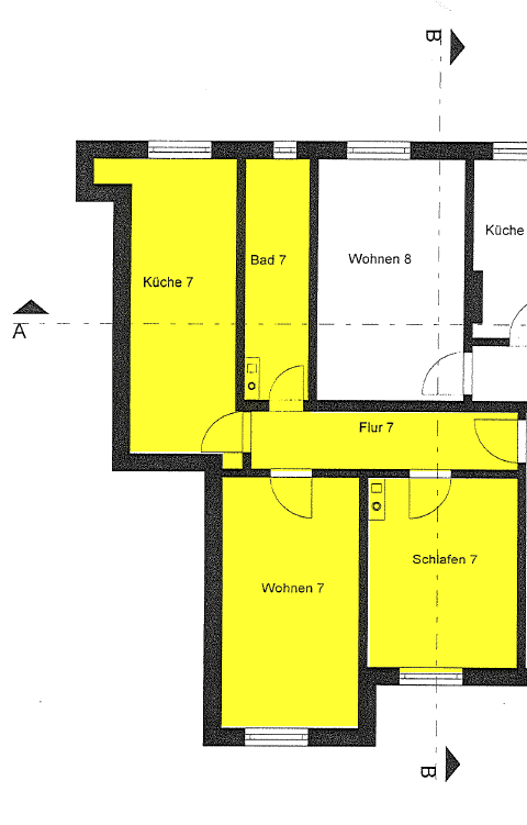 Pronájem bytu 1+1 14 m², Neue Straße 6, Laatzen, Dolní Sasko Pronájem bytu 1+1 14 m², Neue Straße 6, Laatzen, Dolní Sasko