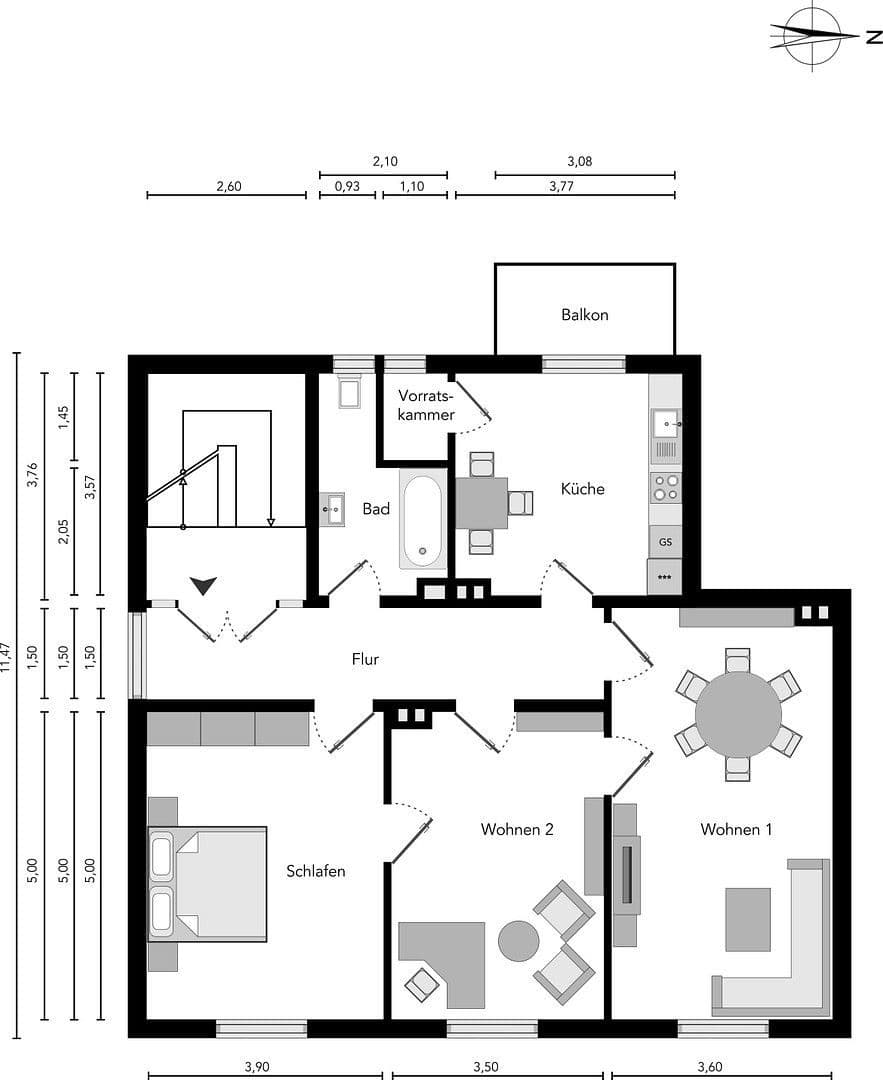 Prodej domu 111 m², Schwartauer Allee 121, Lübeck, Šlesvicko-Holštýnsko Prodej domu 111 m², Schwartauer Allee 121, Lübeck, Šlesvicko-Holštýnsko