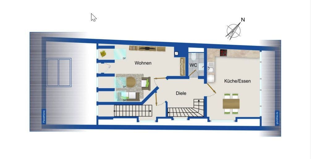 Pronájem bytu 3+1 117 m², Augsburg, Bavorsko Pronájem bytu 3+1 117 m², Augsburg, Bavorsko