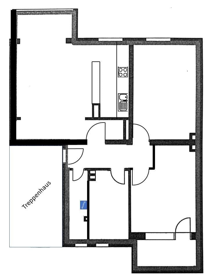 Pronájem bytu 3+1 83 m², Am Soltekampe 66A, Hannover, Dolní Sasko Pronájem bytu 3+1 83 m², Am Soltekampe 66A, Hannover, Dolní Sasko