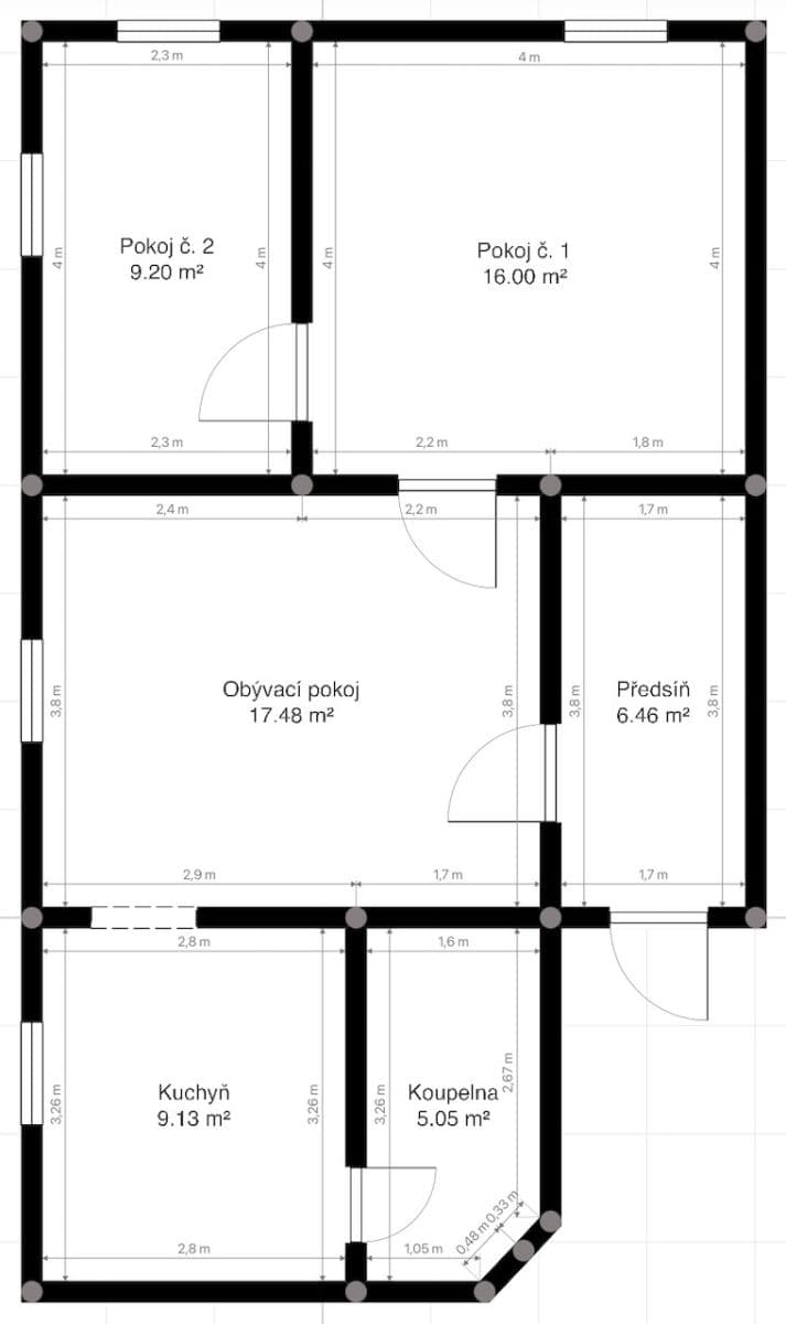 Prodej bytu 3+1 65 m², Marka Marků, Lanškroun, Pardubický kraj Prodej bytu 3+1 65 m², Marka Marků, Lanškroun, Pardubický kraj