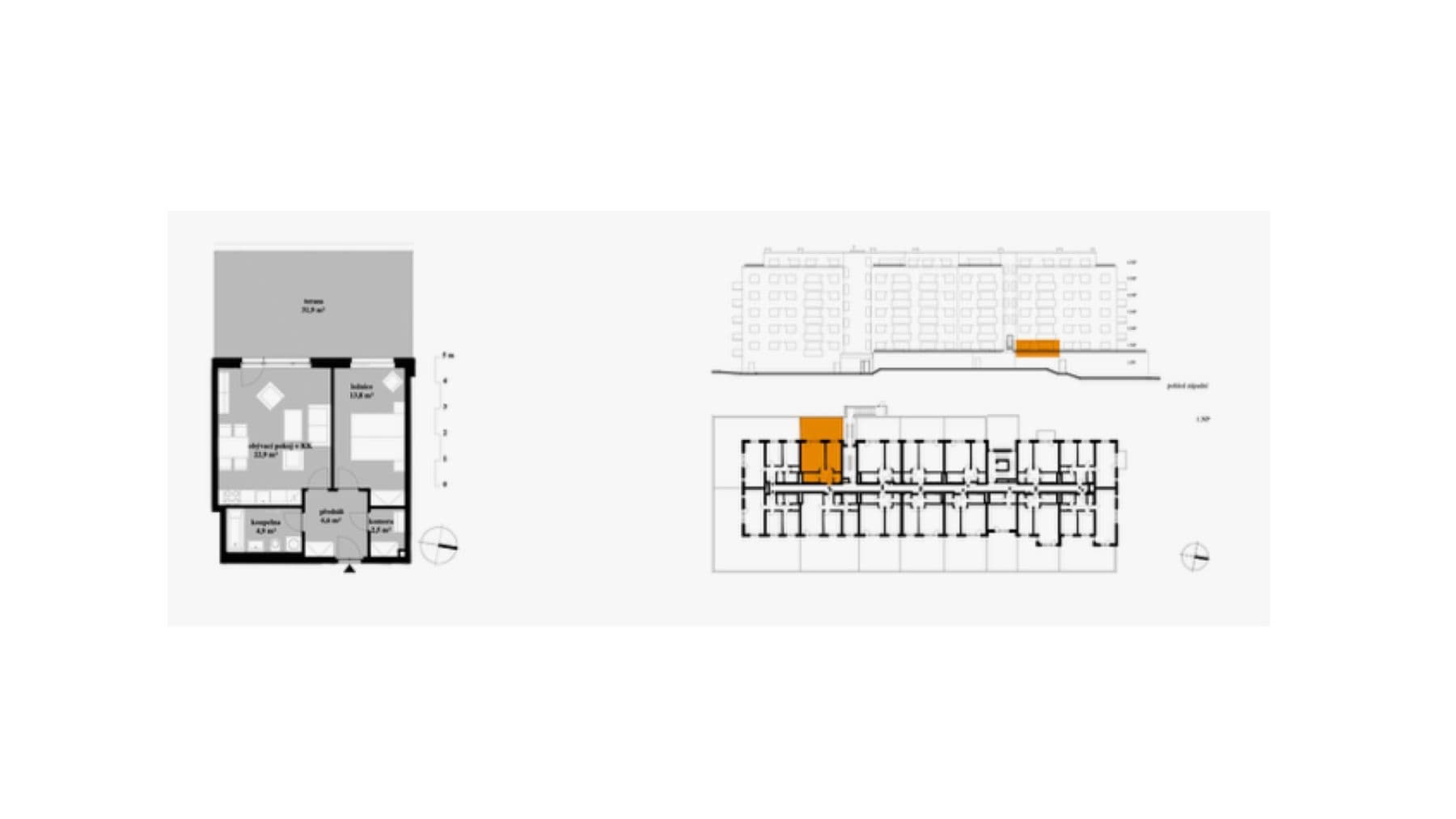 Prodej bytu 2+kk 53 m², Sedlářova, Praha, Praha Prodej bytu 2+kk 53 m², Sedlářova, Praha, Praha