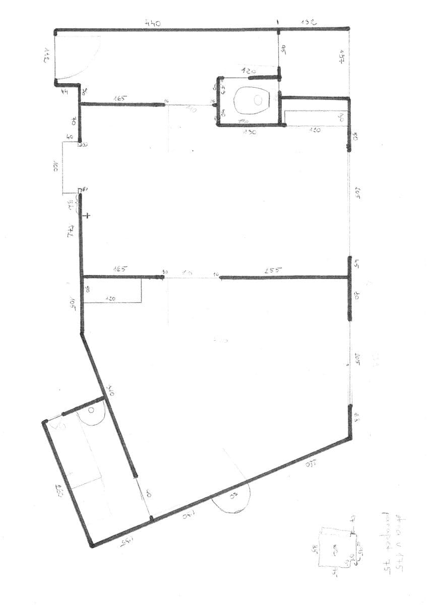 Pronájem bytu 2+kk 50 m², Koulova, Praha, Praha Pronájem bytu 2+kk 50 m², Koulova, Praha, Praha