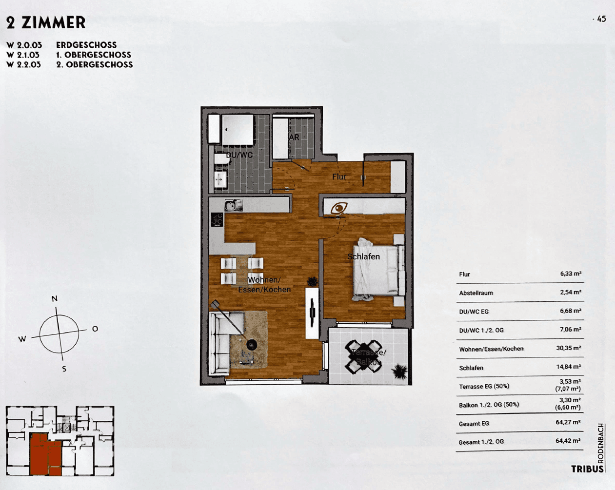 Pronájem bytu 2+1 65 m², Rodenbach, Hessen Pronájem bytu 2+1 65 m², Rodenbach, Hessen