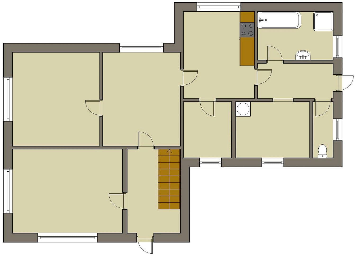 Prodej domu 122 m², pozemek 1.316 m², Aurich, Dolní Sasko Prodej domu 122 m², pozemek 1.316 m², Aurich, Dolní Sasko