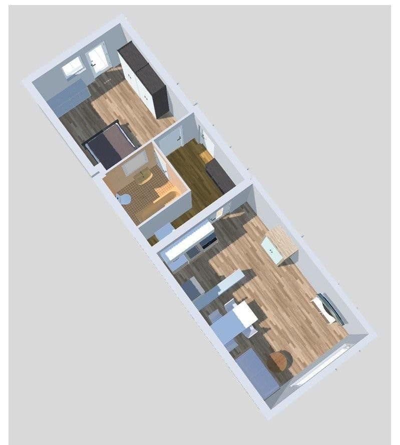 Pronájem bytu 2+1 43 m², Sperberstraße 19, Nürnberg, Bavorsko Pronájem bytu 2+1 43 m², Sperberstraße 19, Nürnberg, Bavorsko