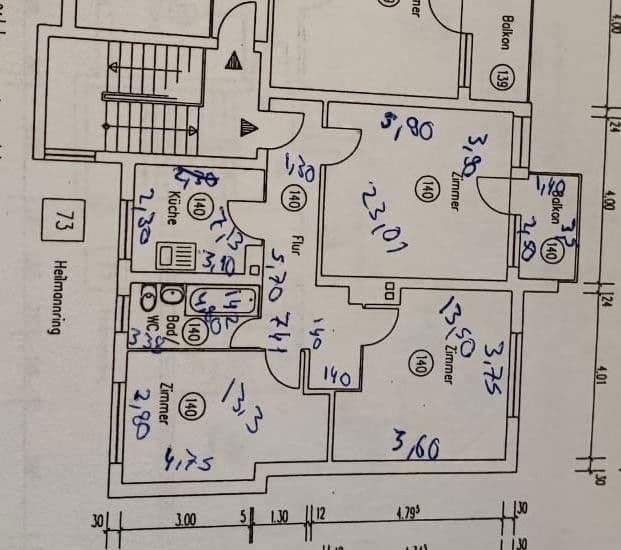 Prodej bytu 3+1 70 m², Berlin, Berlín Prodej bytu 3+1 70 m², Berlin, Berlín