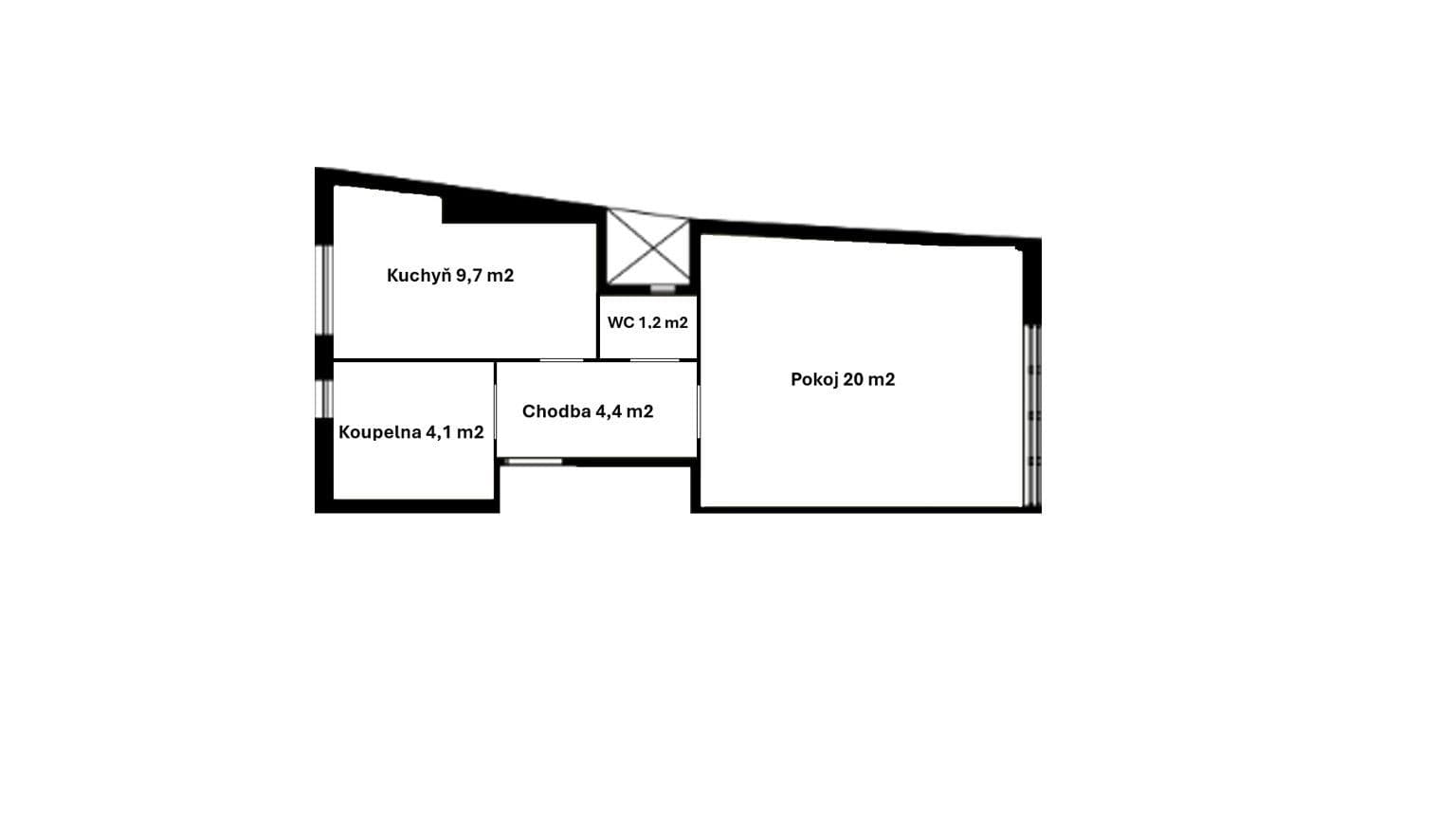 Prodej bytu 1+1 41 m², Na Zbořenci, Praha, Praha Prodej bytu 1+1 41 m², Na Zbořenci, Praha, Praha