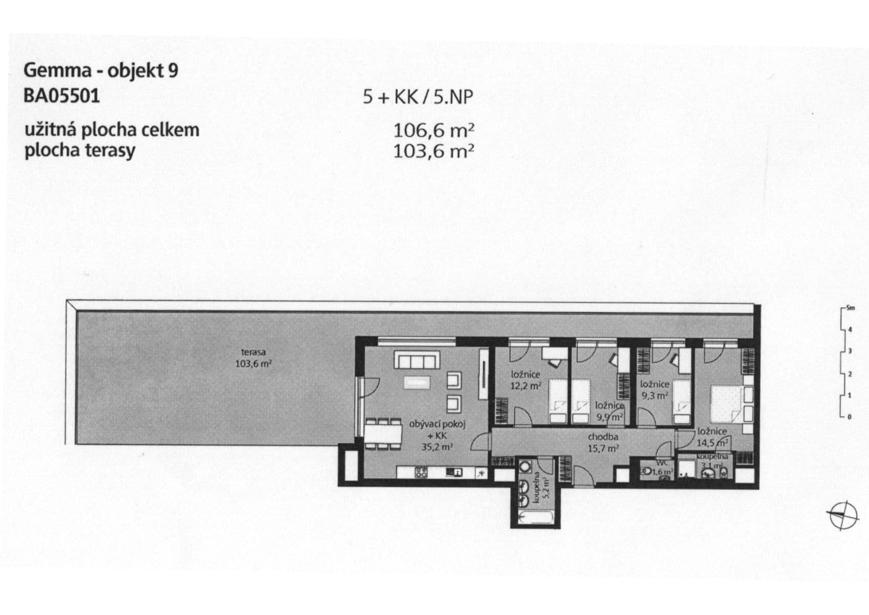 Pronájem bytu 5+kk 106 m², Knovízská, Praha, Praha Pronájem bytu 5+kk 106 m², Knovízská, Praha, Praha