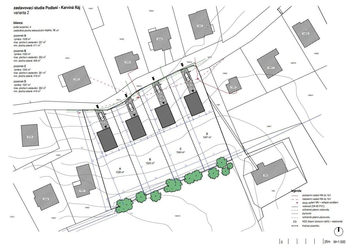 Prodej pozemku 1.020 m², Karviná, Moravskoslezský kraj Prodej pozemku 1.020 m², Karviná, Moravskoslezský kraj