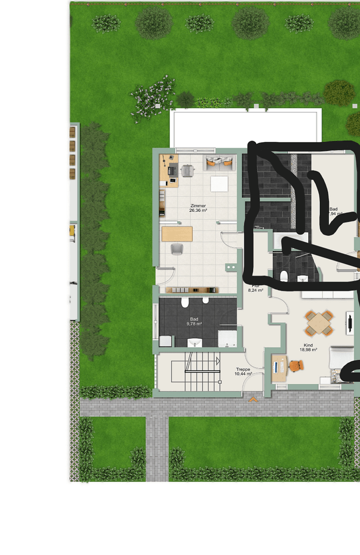 Pronájem bytu 2+1 63 m², iffeldorf, Bavorsko Pronájem bytu 2+1 63 m², iffeldorf, Bavorsko