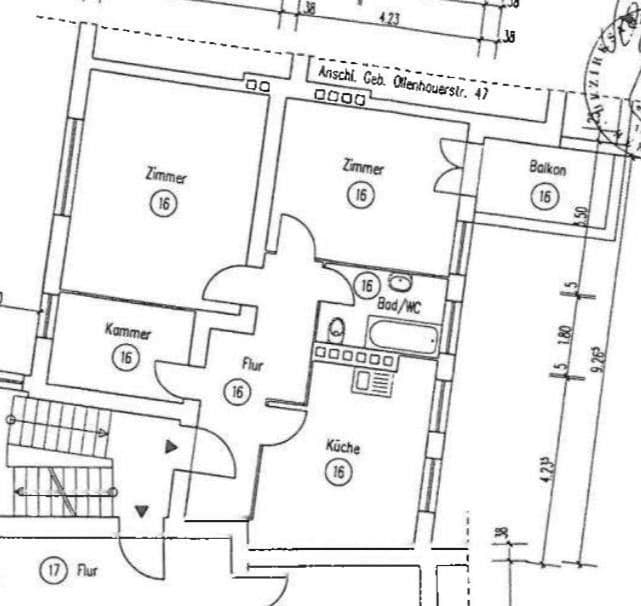 Pronájem bytu 3+1 79 m², Ollenhauerstraße 46, Berlin, Berlín Pronájem bytu 3+1 79 m², Ollenhauerstraße 46, Berlin, Berlín