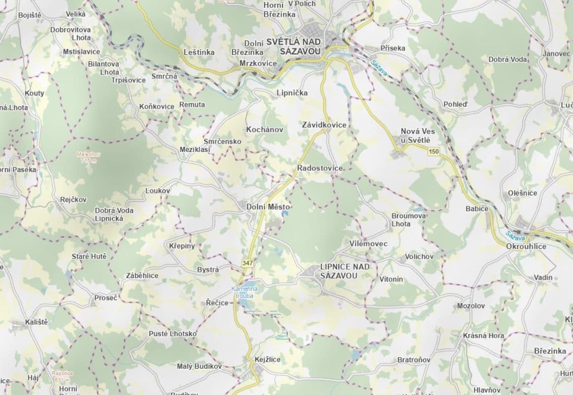 Prodej pozemku 10.258 m², Lipnice nad Sázavou, Kraj Vysočina Prodej pozemku 10.258 m², Lipnice nad Sázavou, Kraj Vysočina