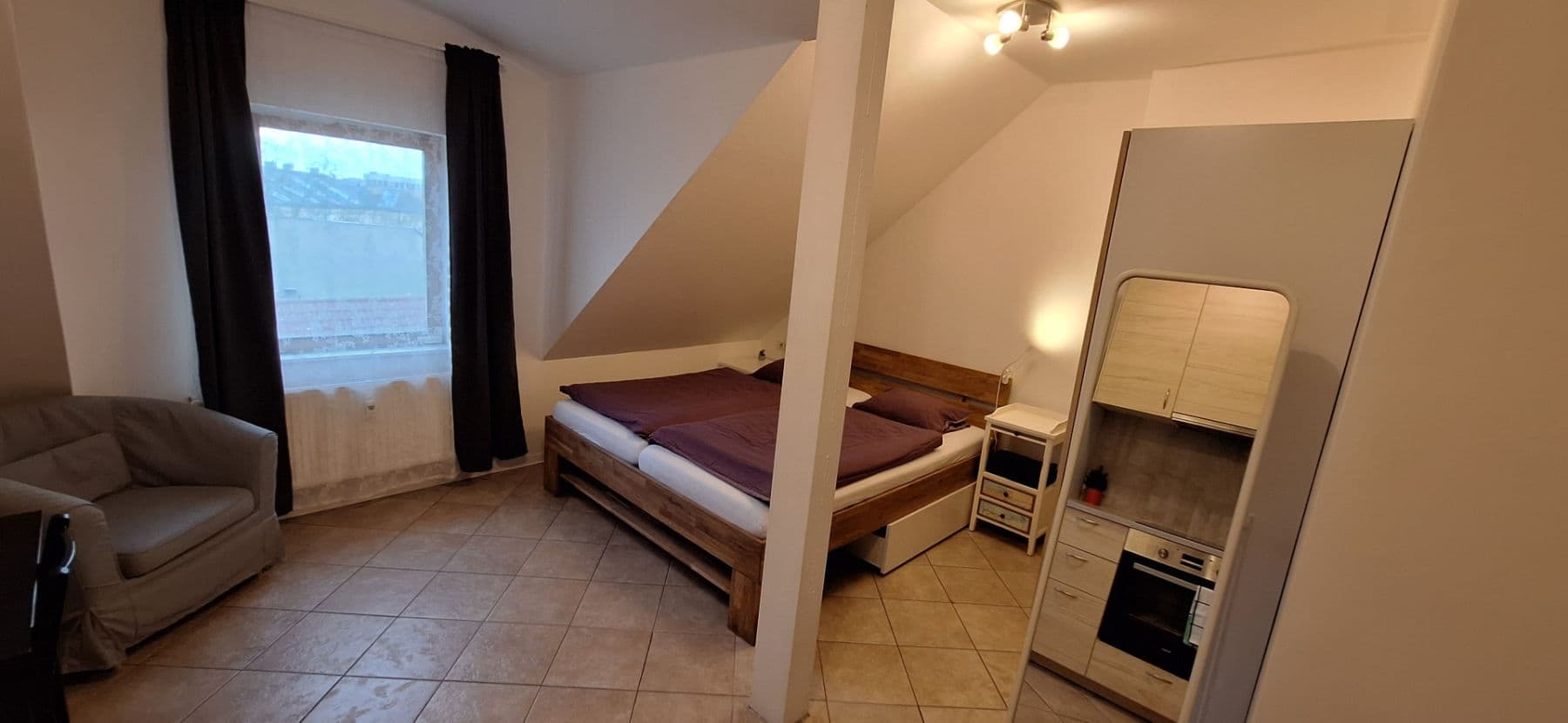 Pronájem bytu 1+kk 25 m², V Tůních, Praha, Praha Pronájem bytu 1+kk 25 m², V Tůních, Praha, Praha