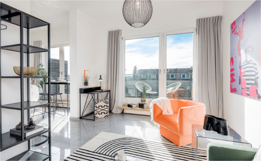 Pronájem bytu 1+kk 42 m², Jachenauerstr. 11, München, Bavorsko Pronájem bytu 1+kk 42 m², Jachenauerstr. 11, München, Bavorsko