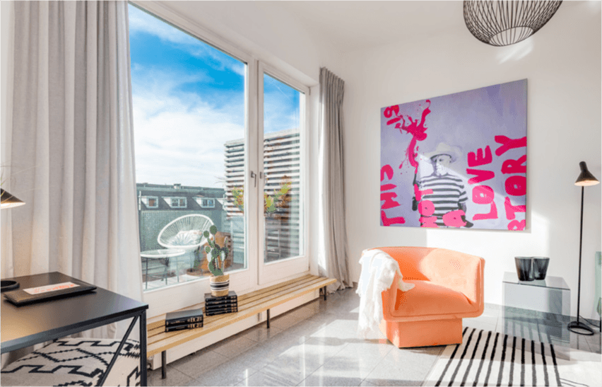 Pronájem bytu 1+kk 42 m², Jachenauerstr. 11, München, Bavorsko Pronájem bytu 1+kk 42 m², Jachenauerstr. 11, München, Bavorsko