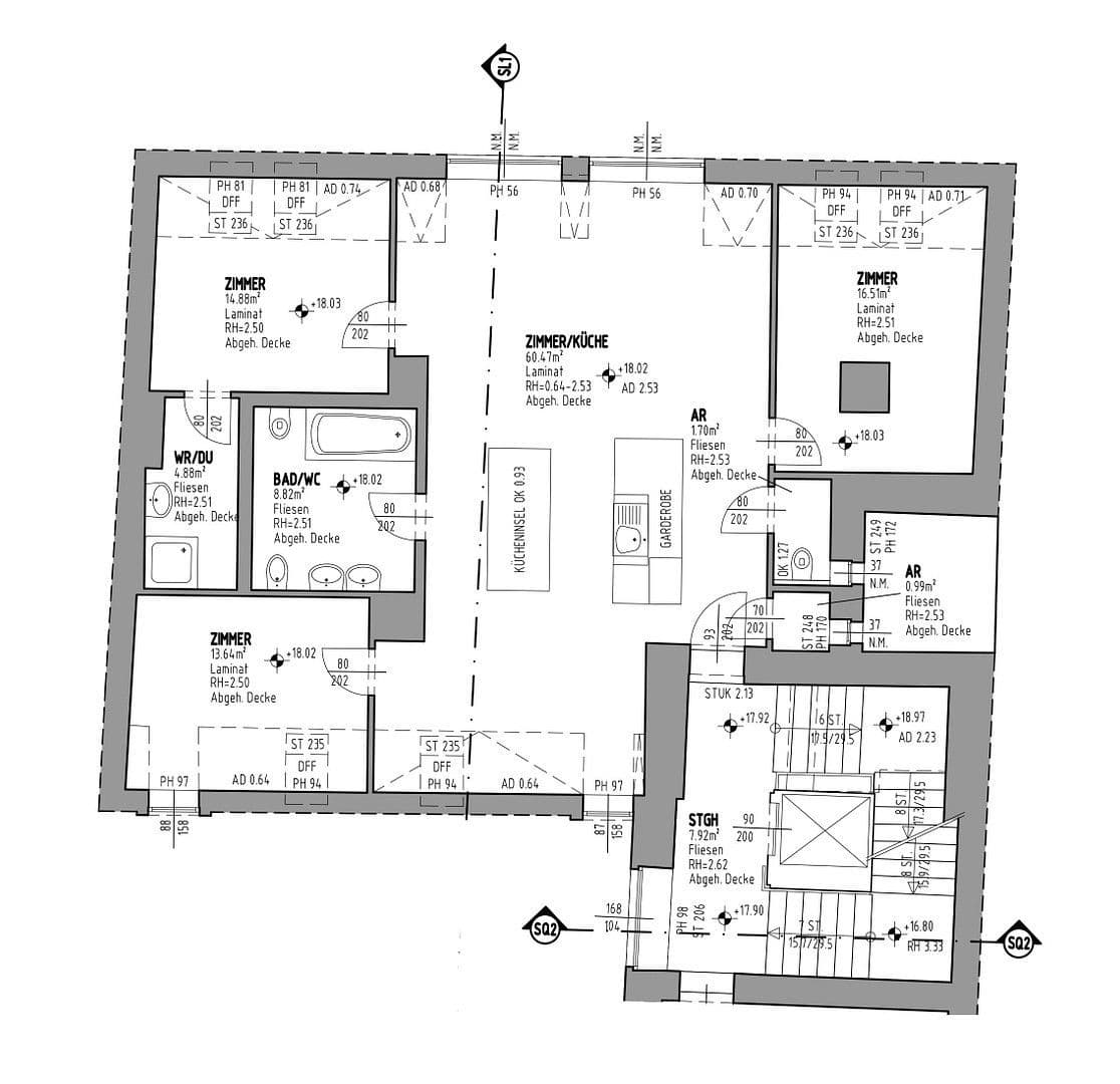 Pronájem bytu 4+1 122 m², Bräuhausgasse 8, Wien, Wien Pronájem bytu 4+1 122 m², Bräuhausgasse 8, Wien, Wien