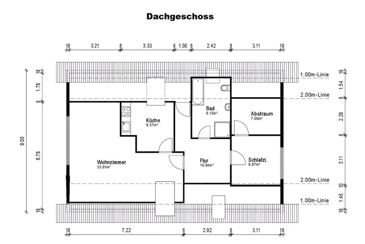 Prodej domu 186 m², pozemek 769 m², Weyhe, Dolní Sasko Prodej domu 186 m², pozemek 769 m², Weyhe, Dolní Sasko