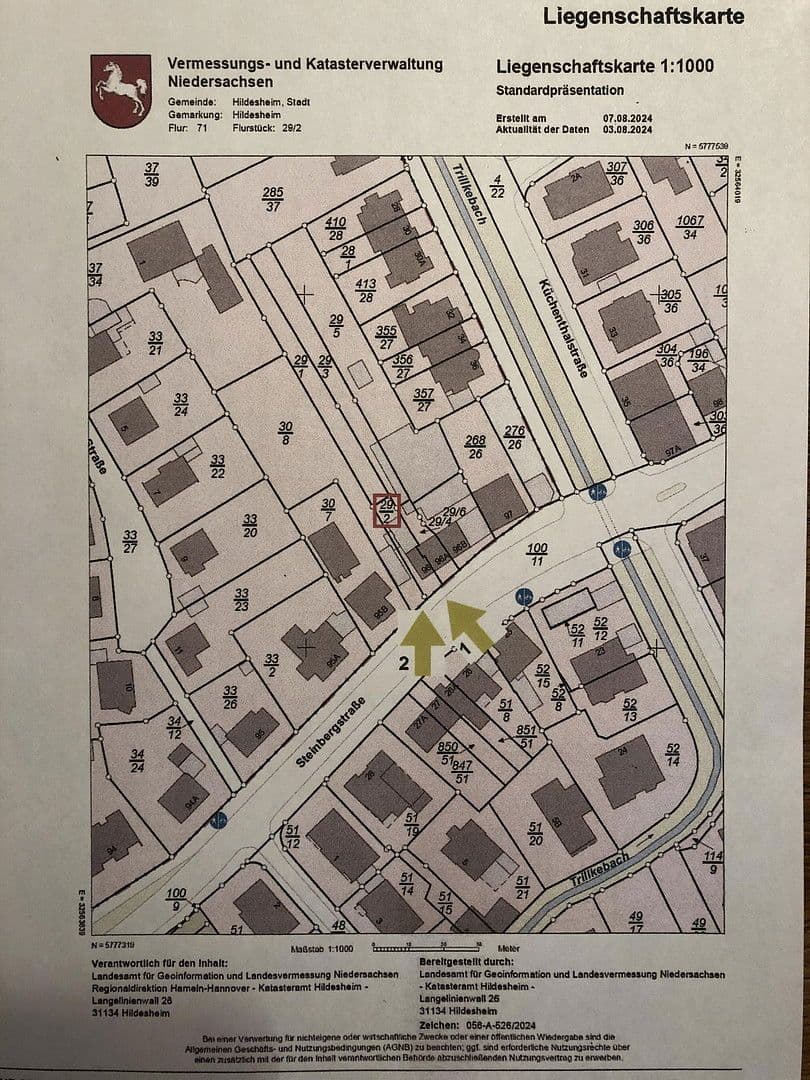 Prodej domu 125 m², pozemek 174 m², Steinbergstraße 96, Hildesheim, Dolní Sasko Prodej domu 125 m², pozemek 174 m², Steinbergstraße 96, Hildesheim, Dolní Sasko