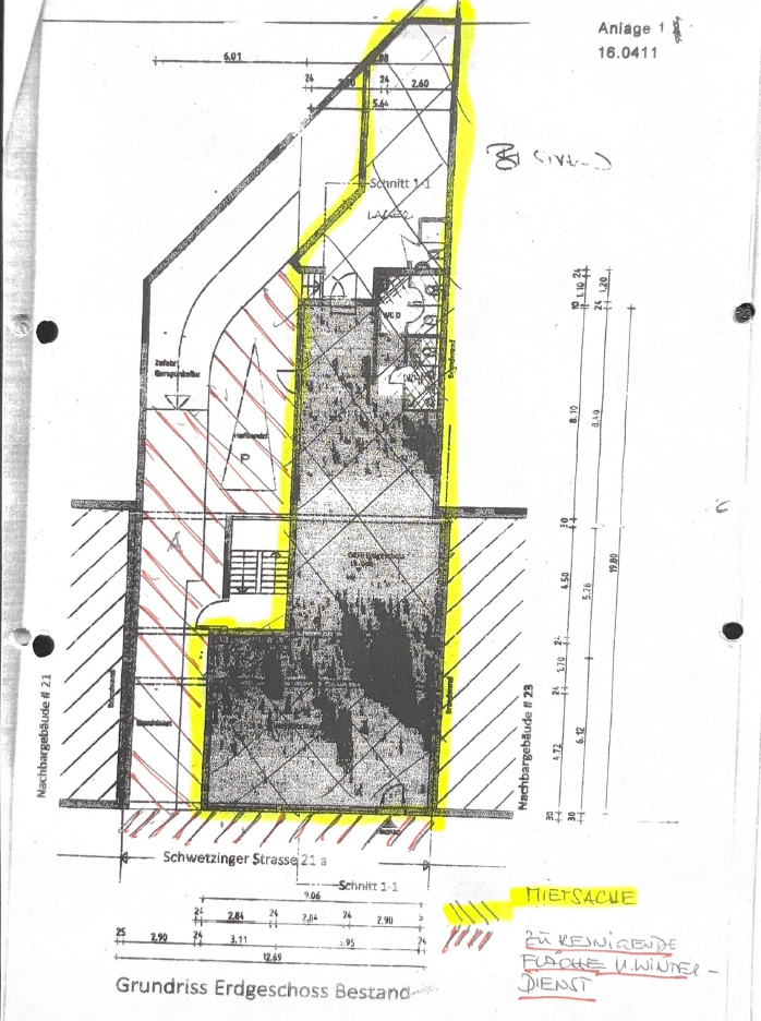 Pronájem nebytového prostoru 165 m², Schwetzingerstrasse 21A, Mannheim, Bádensko-Württembersko Pronájem nebytového prostoru 165 m², Schwetzingerstrasse 21A, Mannheim, Bádensko-Württembersko