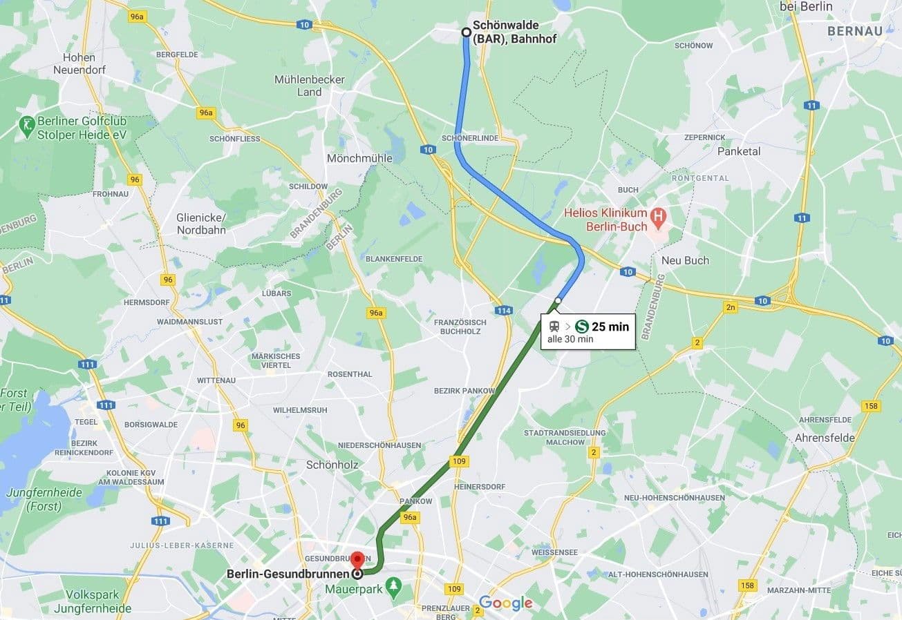 Pronájem domu 119 m², pozemek 250 m², Wandlitz, Braniborsko Pronájem domu 119 m², pozemek 250 m², Wandlitz, Braniborsko