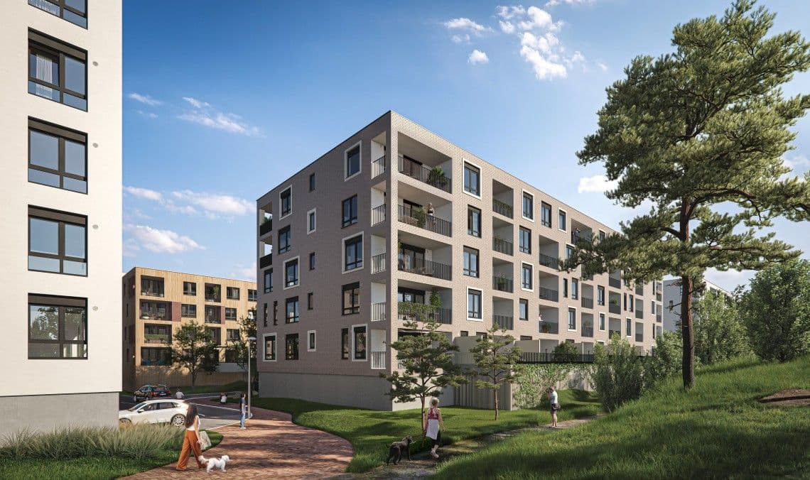 Pronájem bytu 1+kk 32 m², Stočesova, Praha, Praha Pronájem bytu 1+kk 32 m², Stočesova, Praha, Praha