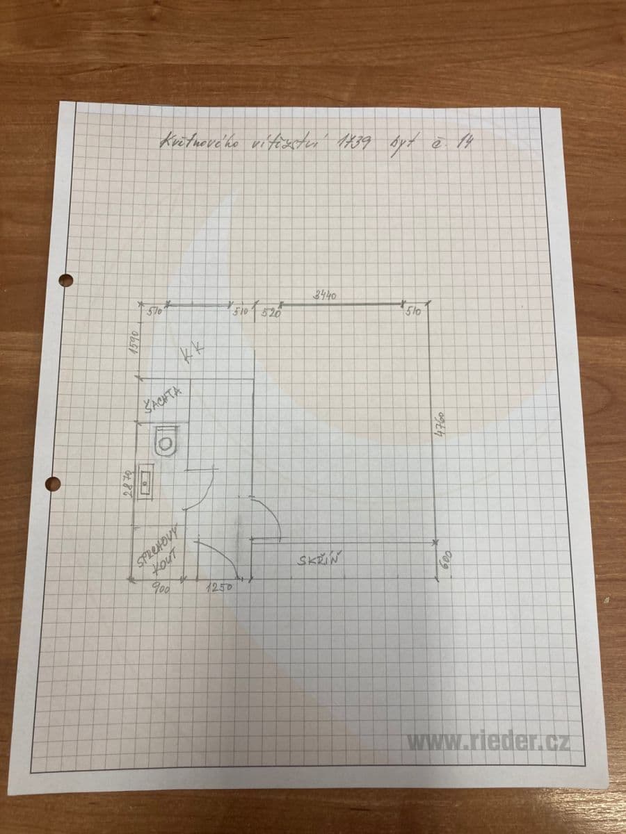 Pronájem bytu 1+1 30 m², Květnového vítězství, Praha, Praha Pronájem bytu 1+1 30 m², Květnového vítězství, Praha, Praha