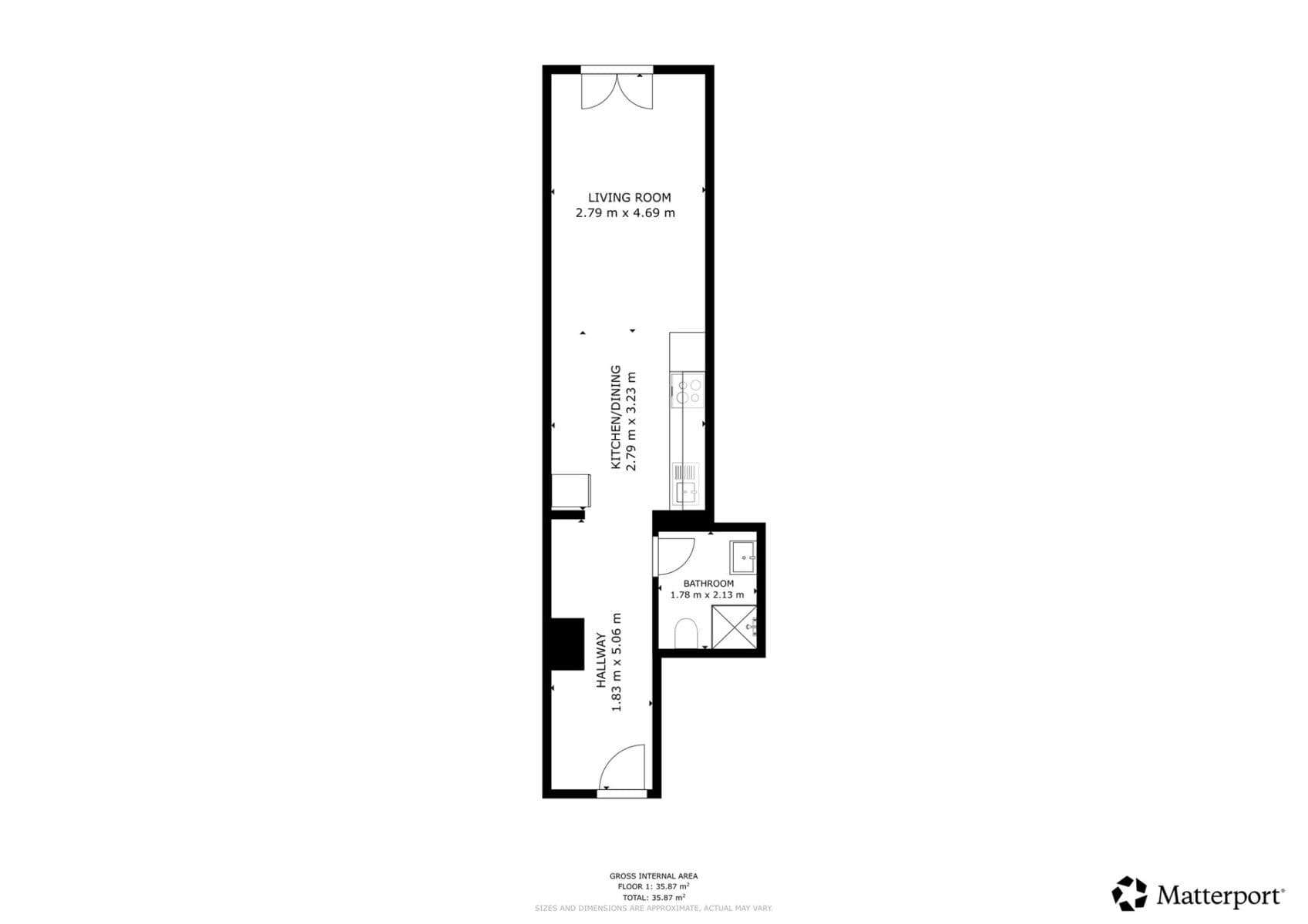 Pronájem bytu 1+kk 36 m², Českobrodská, Praha, Praha Pronájem bytu 1+kk 36 m², Českobrodská, Praha, Praha