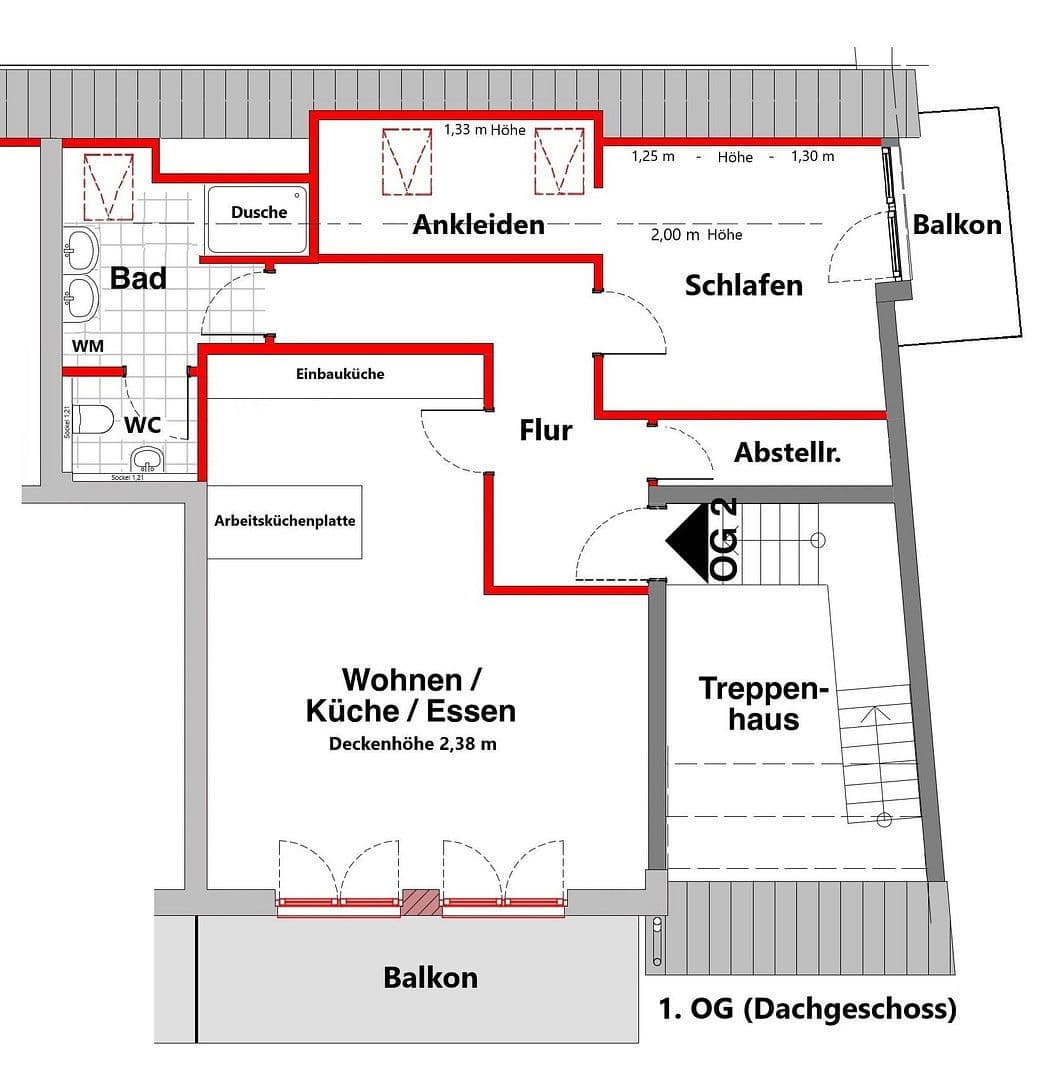 Pronájem bytu 2+1 78 m², Schützenstraße 5, Bad Oldesloe, Šlesvicko-Holštýnsko Pronájem bytu 2+1 78 m², Schützenstraße 5, Bad Oldesloe, Šlesvicko-Holštýnsko