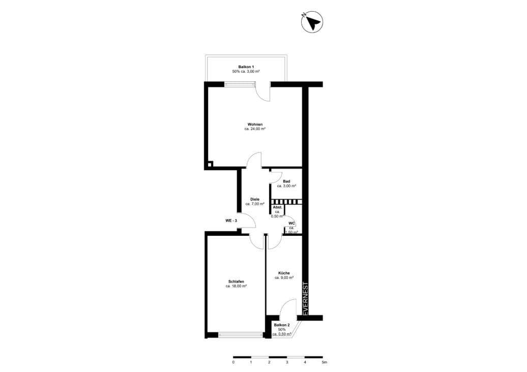 Pronájem bytu 2+1 63 m², Torfbruchstraße 201, Düsseldorf, Severní Porýní-Vestfálsko Pronájem bytu 2+1 63 m², Torfbruchstraße 201, Düsseldorf, Severní Porýní-Vestfálsko