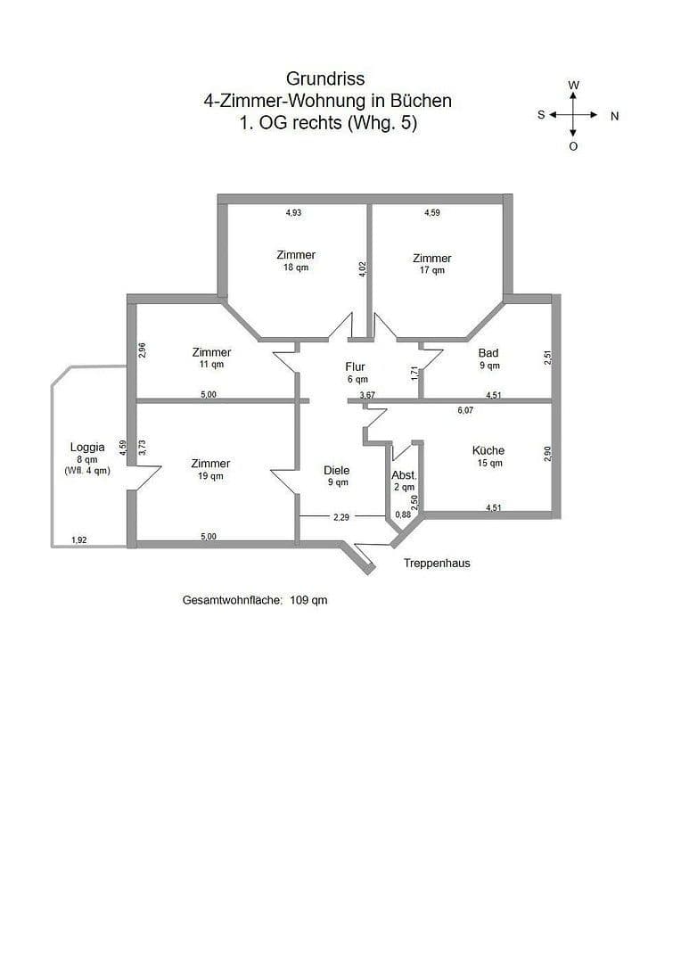 Pronájem bytu 4+1 109 m², Holstenstraße 1, Büchen, Šlesvicko-Holštýnsko Pronájem bytu 4+1 109 m², Holstenstraße 1, Büchen, Šlesvicko-Holštýnsko