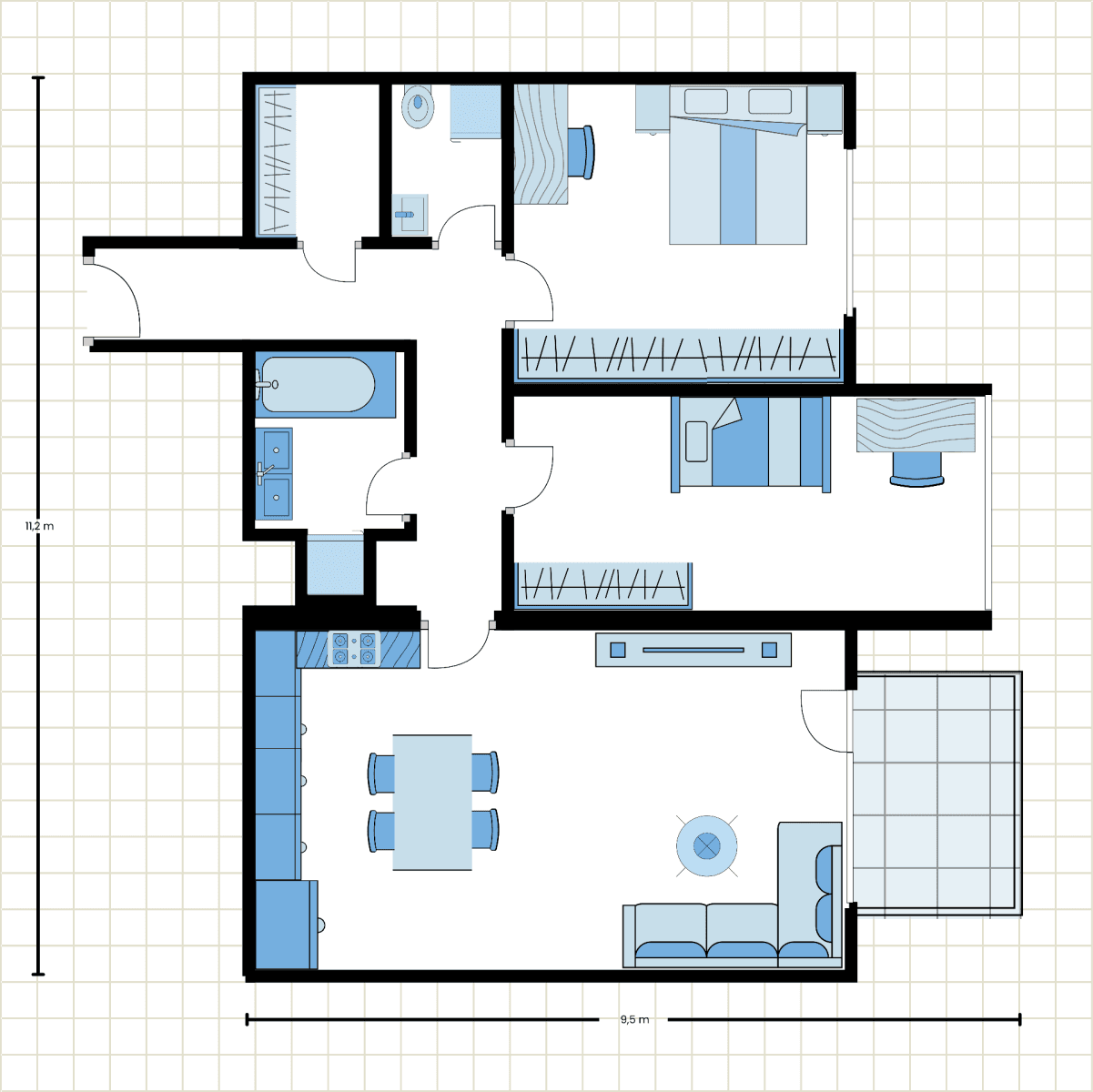 Prodej bytu 3+kk 87 m², Lindnerova, Praha, Praha Prodej bytu 3+kk 87 m², Lindnerova, Praha, Praha