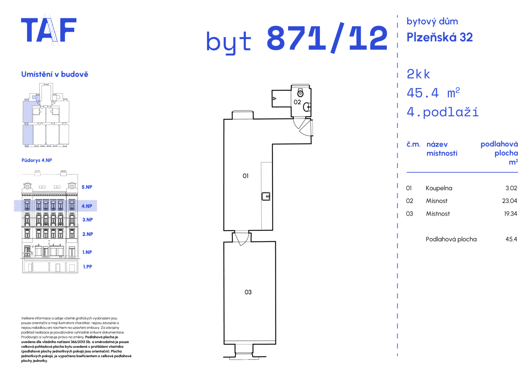 Prodej bytu 2+kk 45 m², Plzeňská, Praha, Praha Prodej bytu 2+kk 45 m², Plzeňská, Praha, Praha